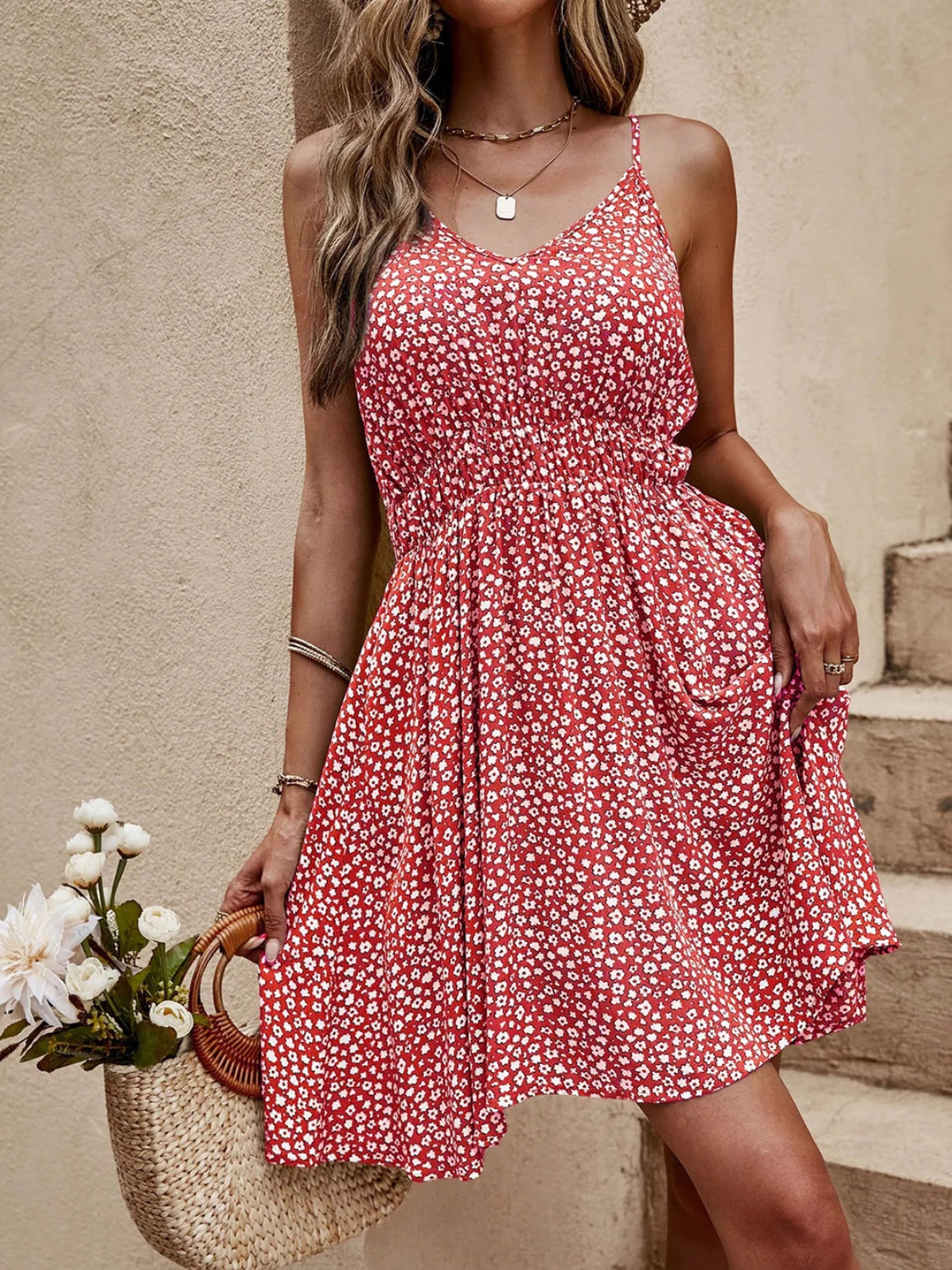 Bloosom Whisper Mini Dress