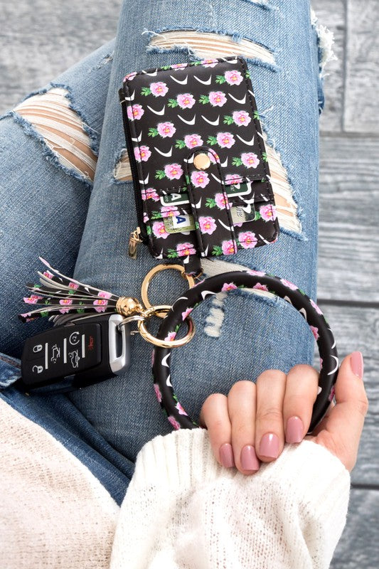 Key Ring Holder And Wallet ID Zip Up