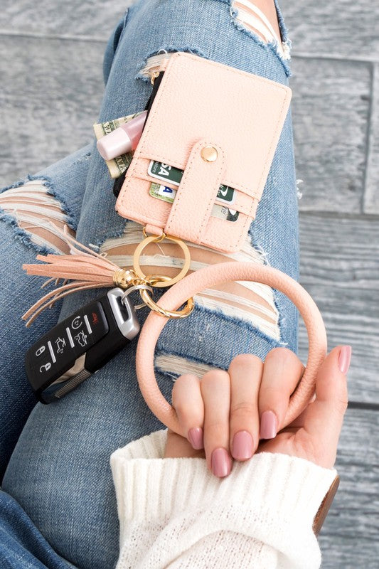 Key Ring Holder And Wallet ID Zip Up