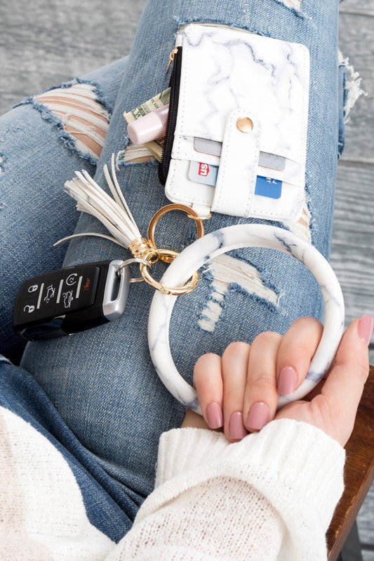 Key Ring Holder And Wallet ID Zip Up