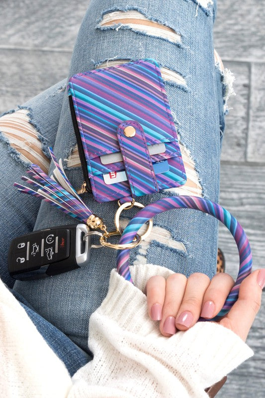 Key Ring Holder And Wallet ID Zip Up