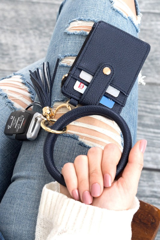 Key Ring Holder And Wallet ID Zip Up