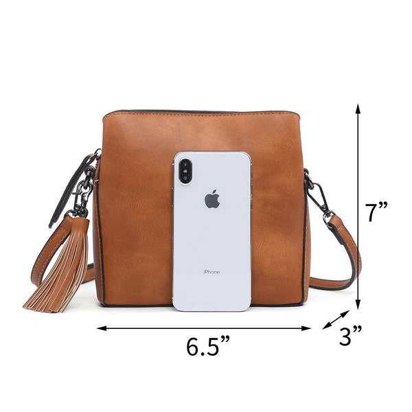 Mini Crossbody Bag With Multipockets