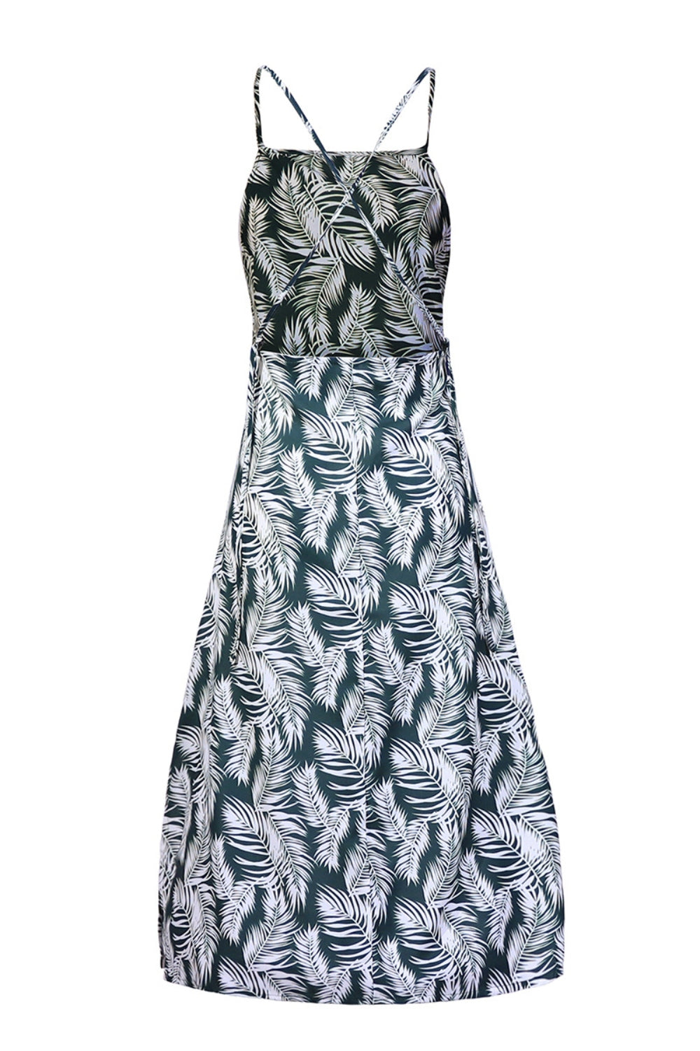 Palm Breeze Crisscross Dress