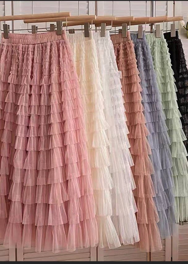 Whimsical Tulle Maxi Skirt
