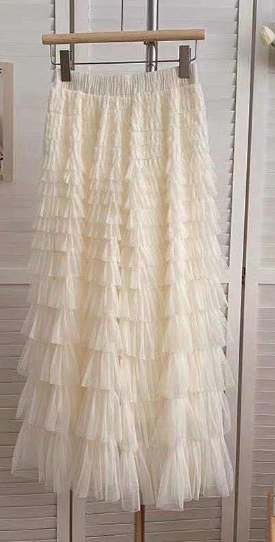 Whimsical Tulle Maxi Skirt