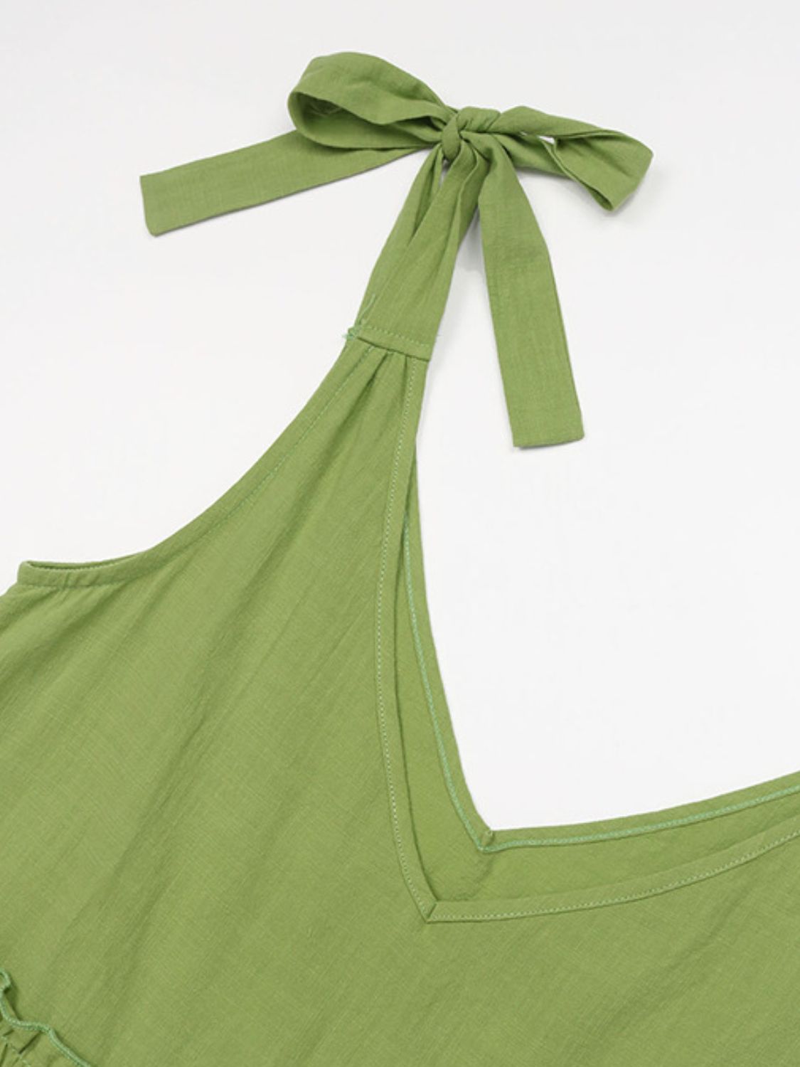 Sage Serenity Tiered Dress