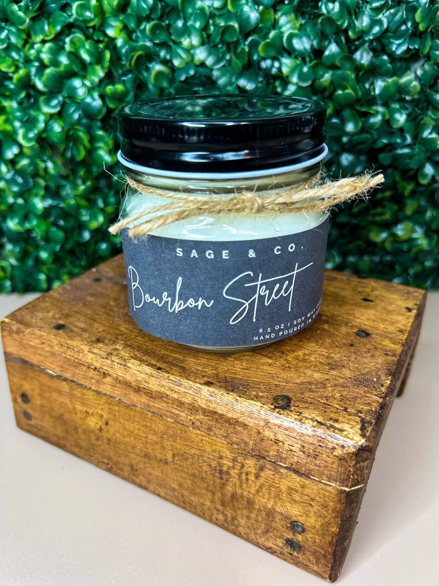 Rustic Glow Mason Jar Candles