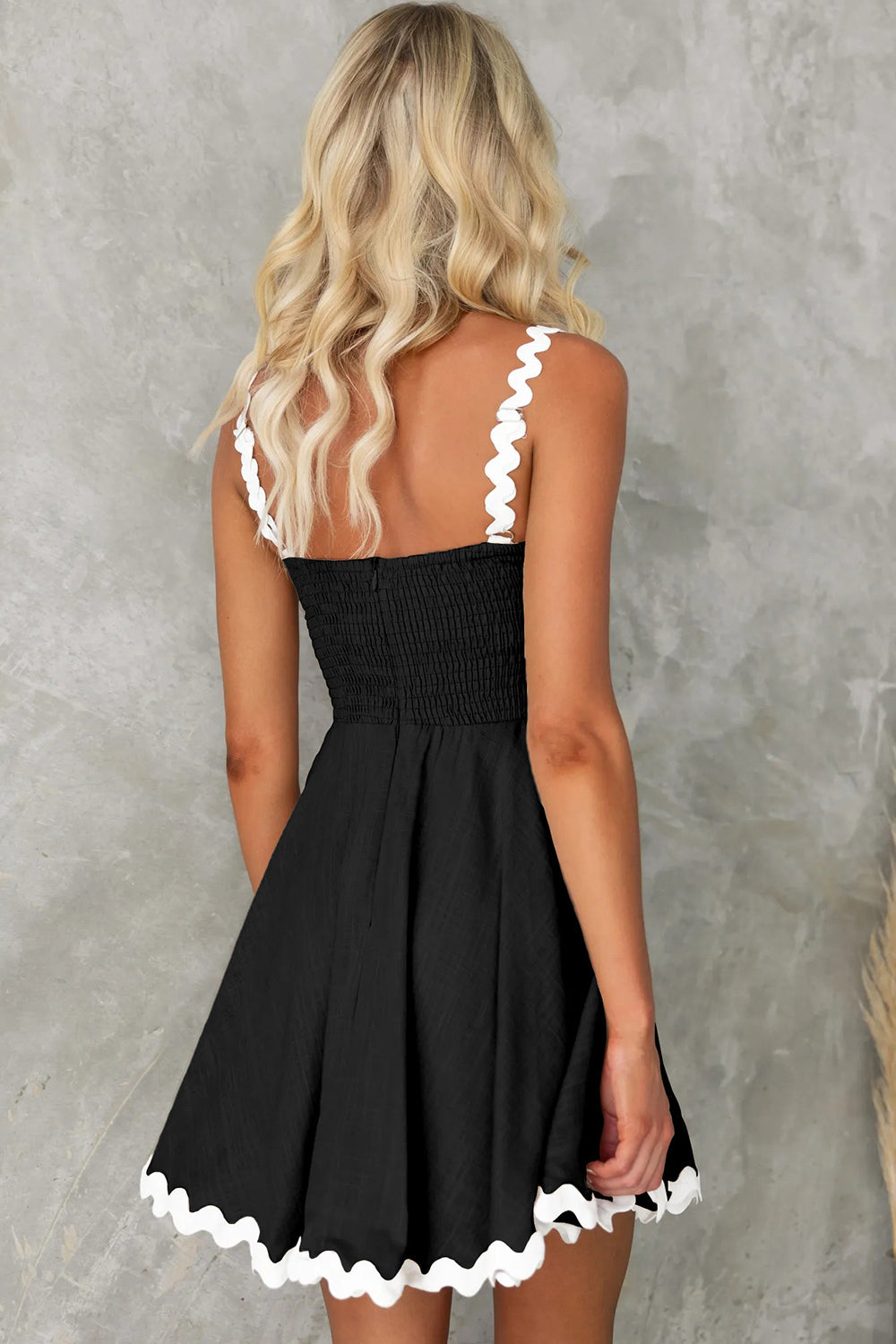 Rickrack Charm Mini Dress
