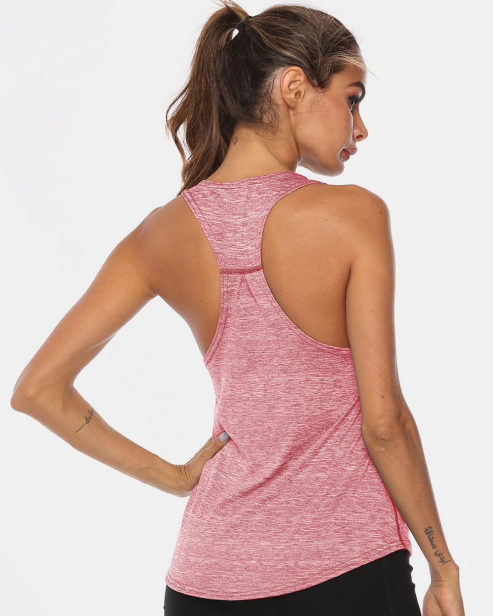 FlexFit Scoop Neck Active Tank 6 Color Options