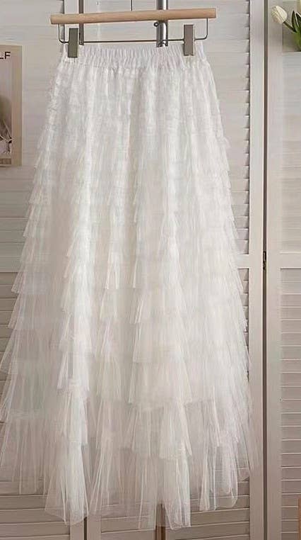 Whimsical Tulle Maxi Skirt