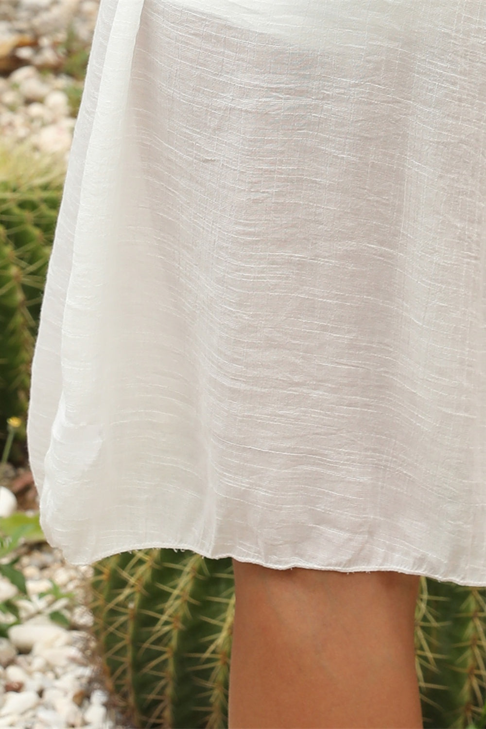 GeoVibe Crochet Detail Cover-Up