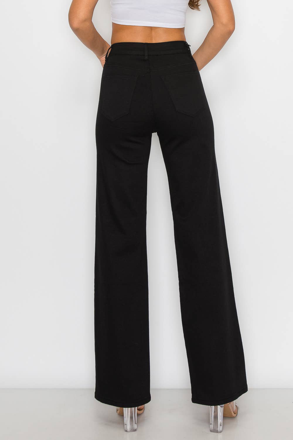 Lover's High-Waist Wide Leg Jeans