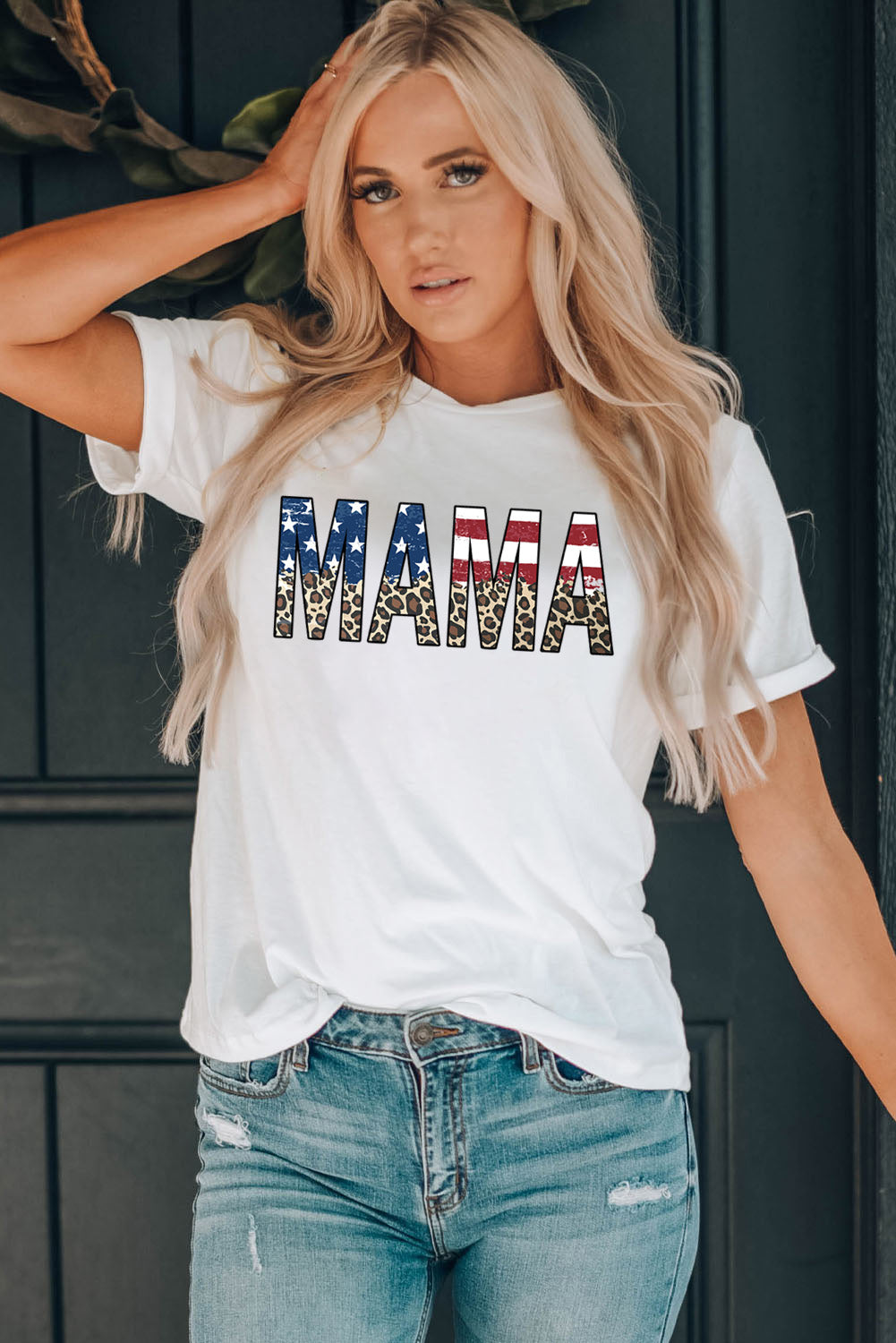 Patriotic Mama Graphic Tee