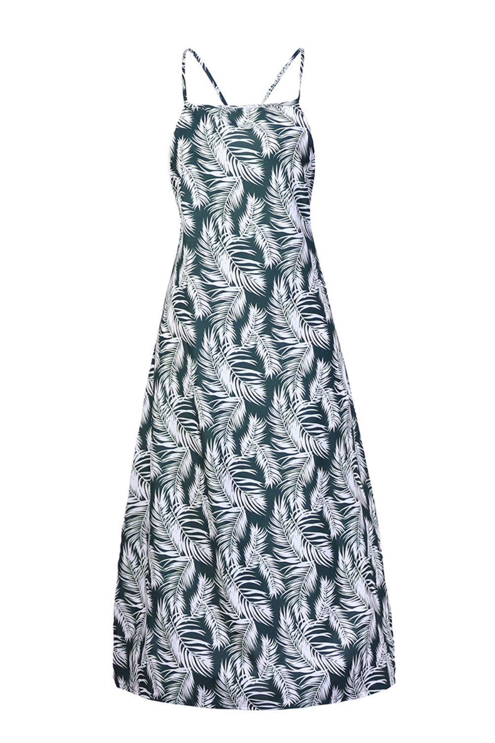 Palm Breeze Crisscross Dress