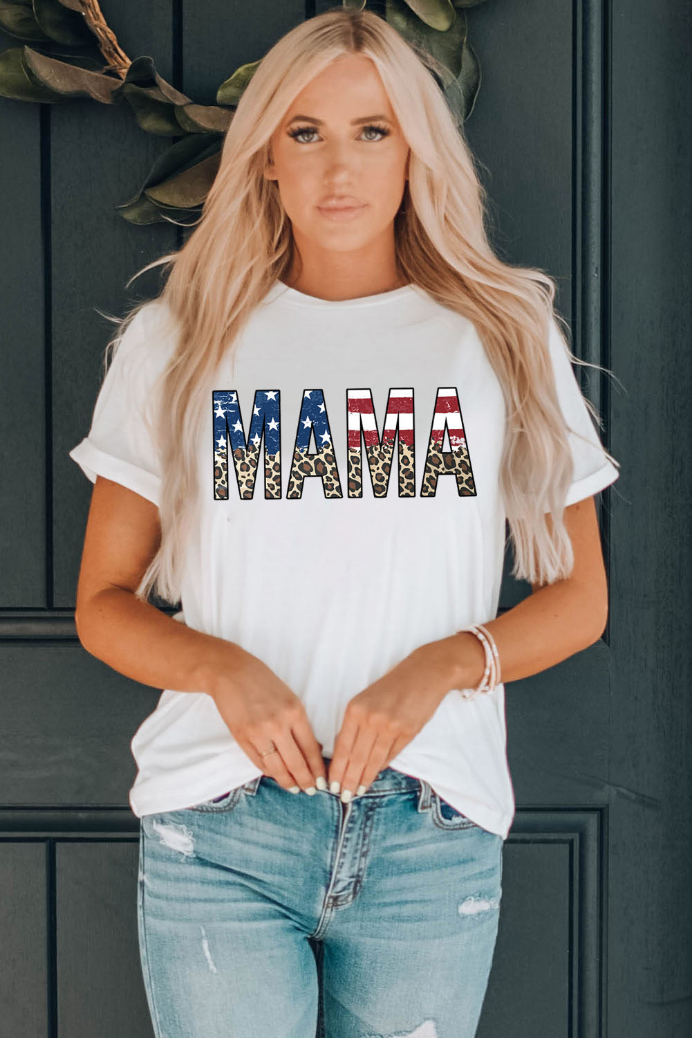 Patriotic Mama Graphic Tee