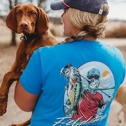 Hooked & Haulin' Tee - Bass Eddition