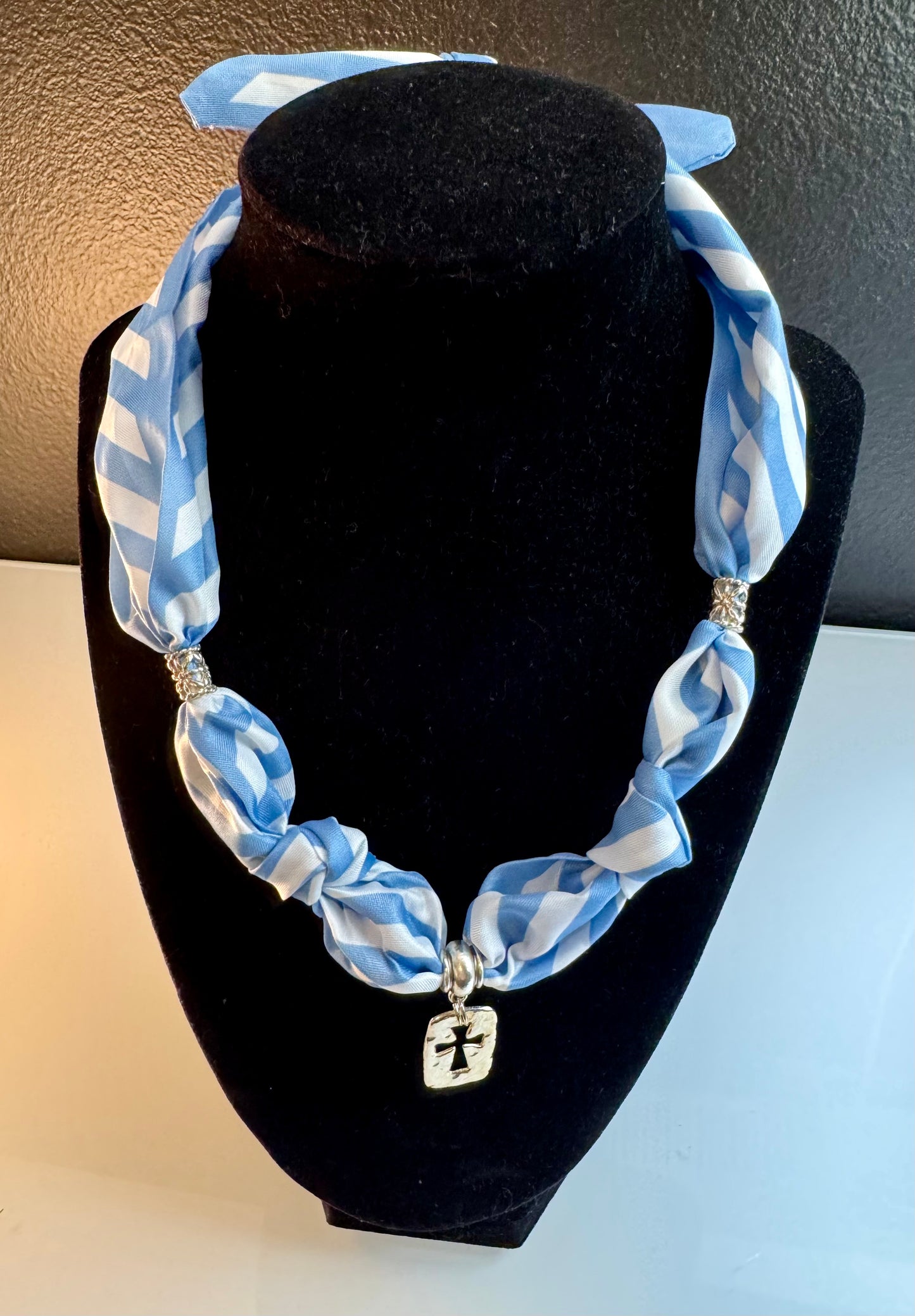 Faithful Breeze Scarf Necklace 334BS