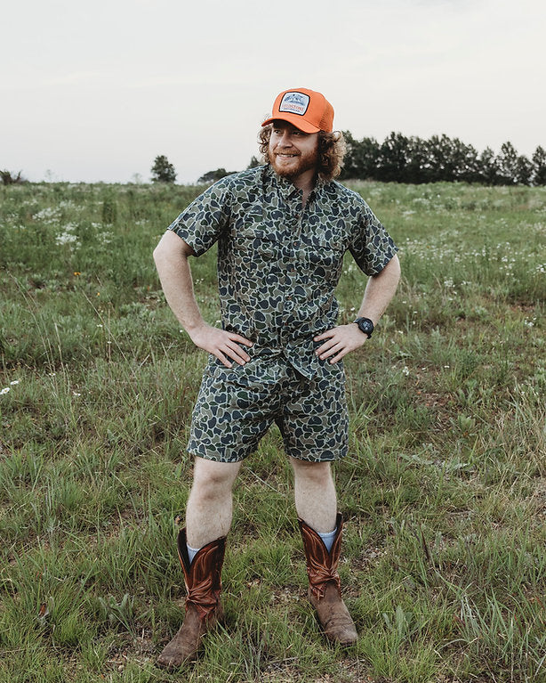 Men's Backwoods Performance Camo Short