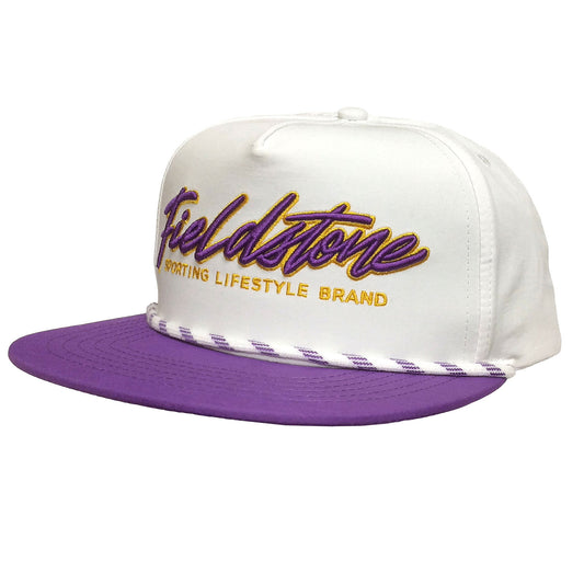 GameDay Spirit Snapback – Purple & White