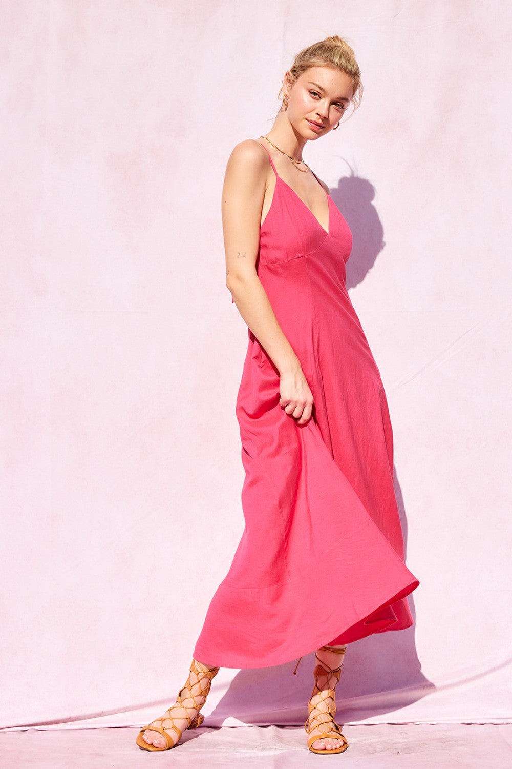Sunkissed Linen Maxi