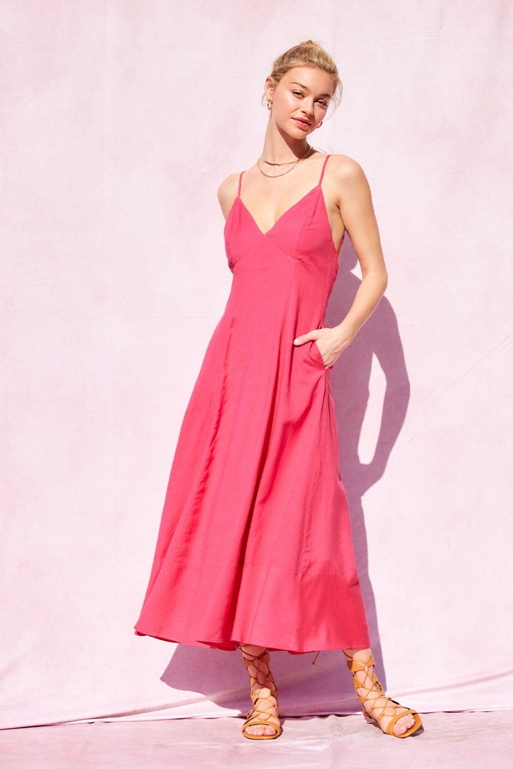 Sunkissed Linen Maxi