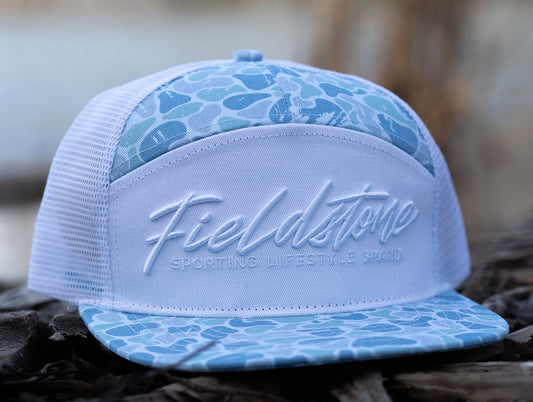 Coastal Current Camo Snapback
