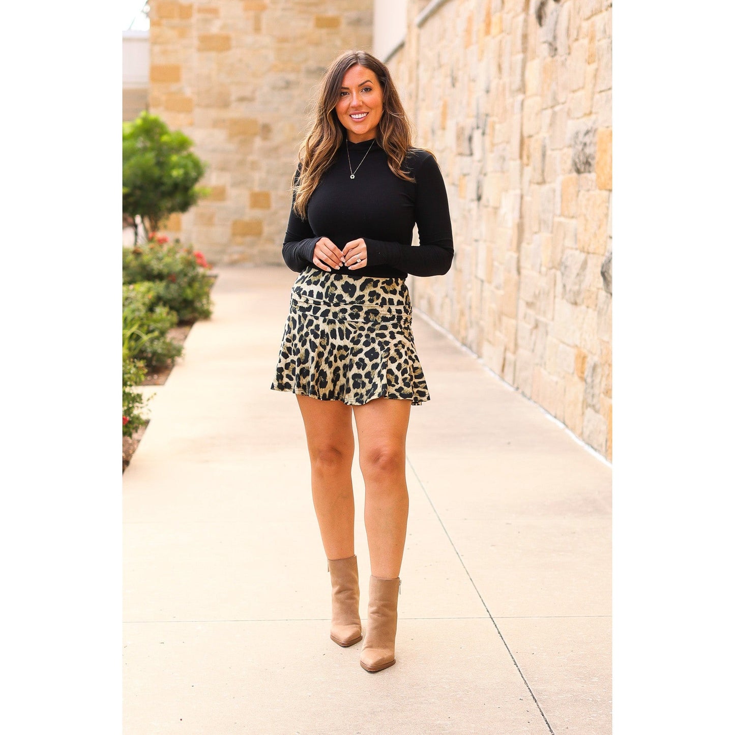 Wild Style Leopard Skort