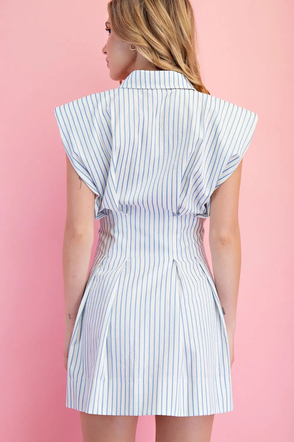 Harbor Stripe Mini Dress