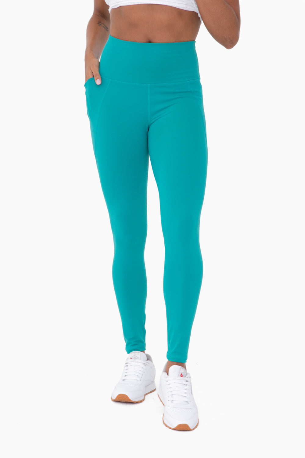Teal Freedom Tapered High-Waist Leggings