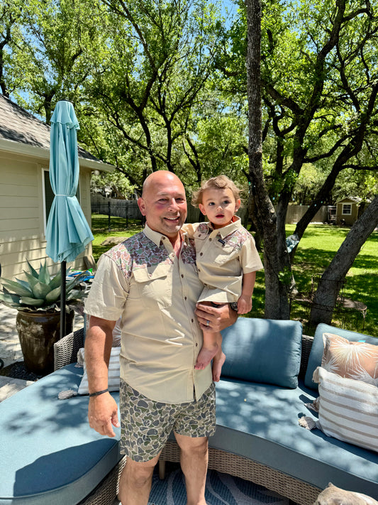 Wingman Button Down - Youth & Toddler