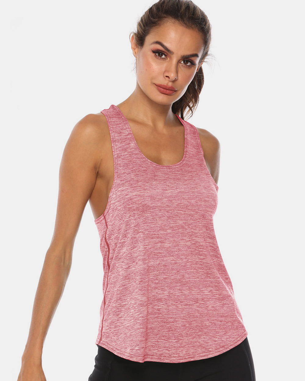 FlexFit Scoop Neck Active Tank 6 Color Options