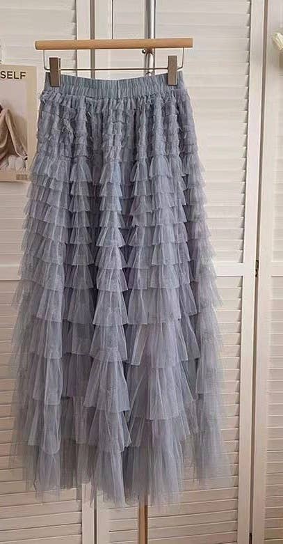 Whimsical Tulle Maxi Skirt