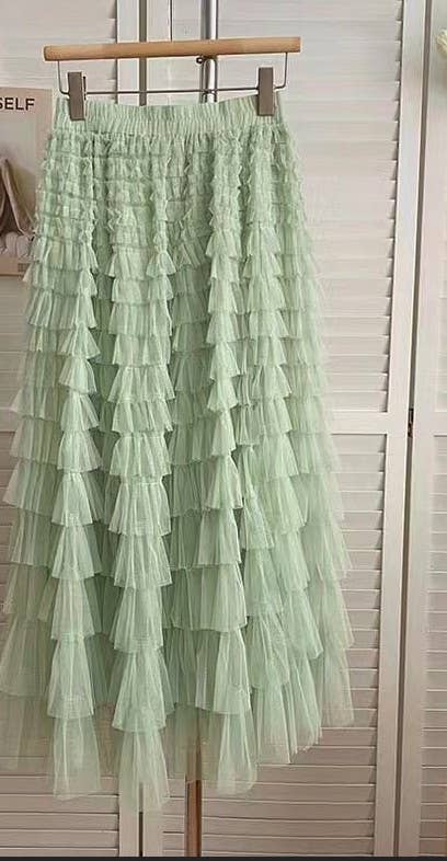 Whimsical Tulle Maxi Skirt