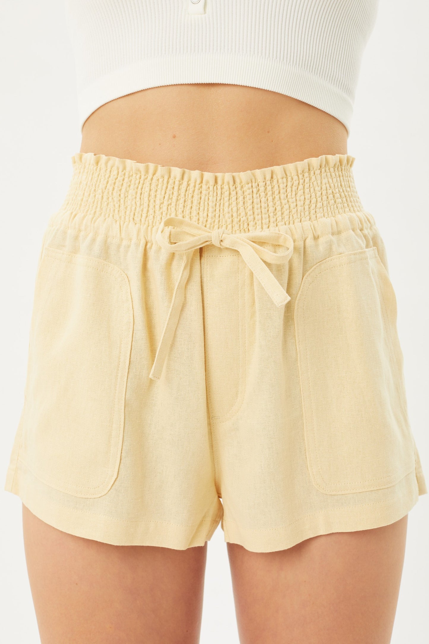 Butter Breeze Linen Shorts