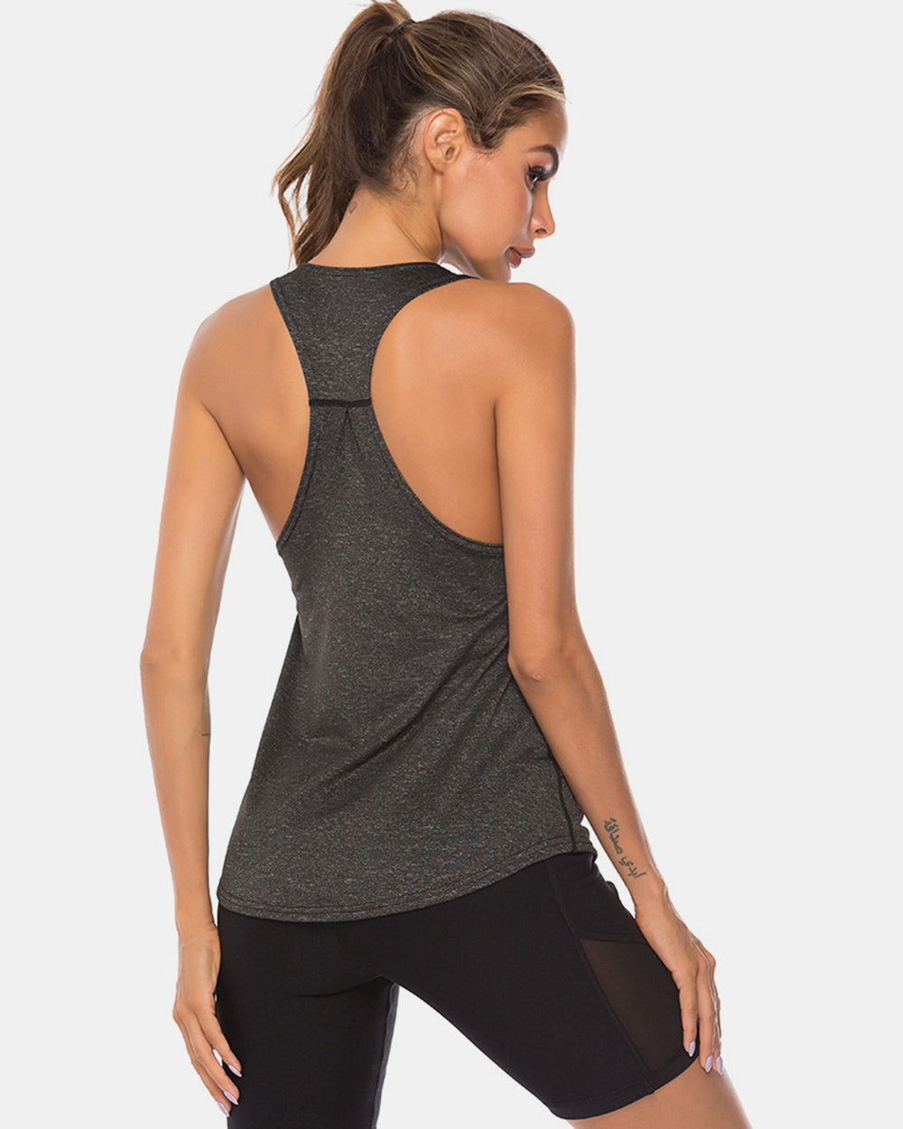FlexFit Scoop Neck Active Tank 6 Color Options