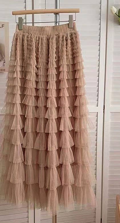 Whimsical Tulle Maxi Skirt
