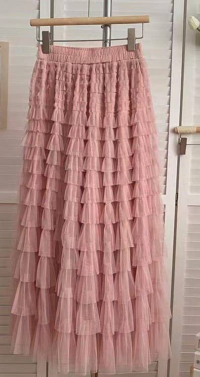Whimsical Tulle Maxi Skirt