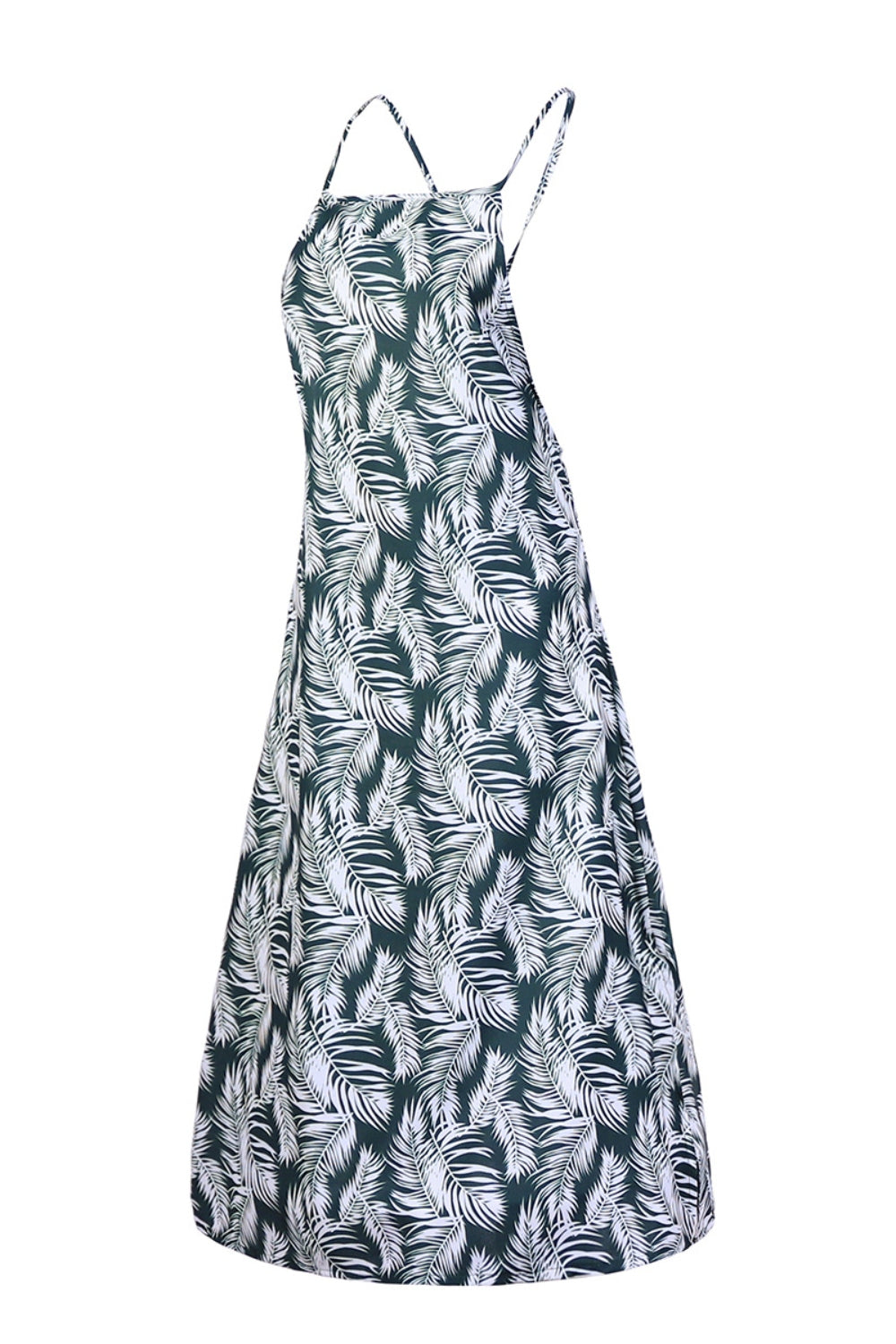 Palm Breeze Crisscross Dress