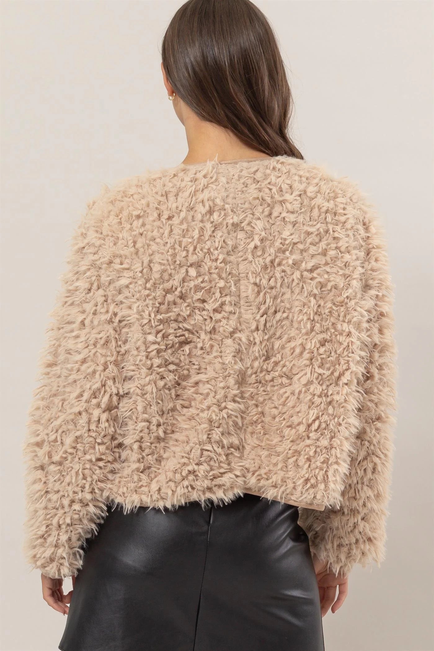 Cozy Luxe Fuzzy Zip Jacket