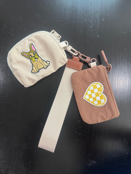 Puppy Love Heart Wristlet