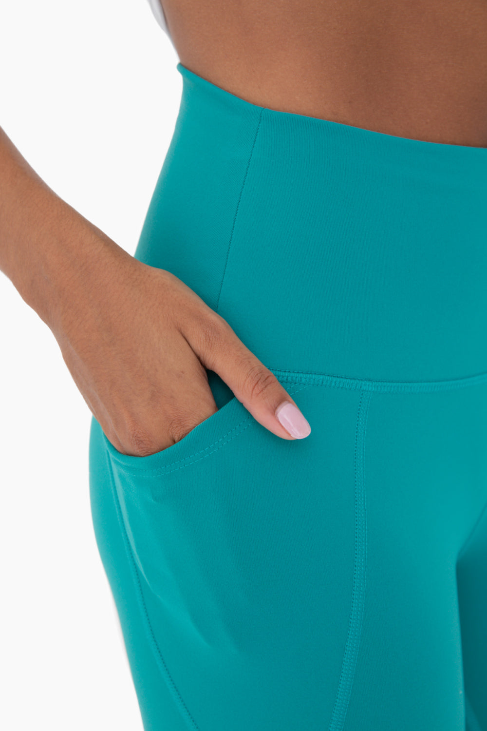 Teal Freedom Tapered High-Waist Leggings