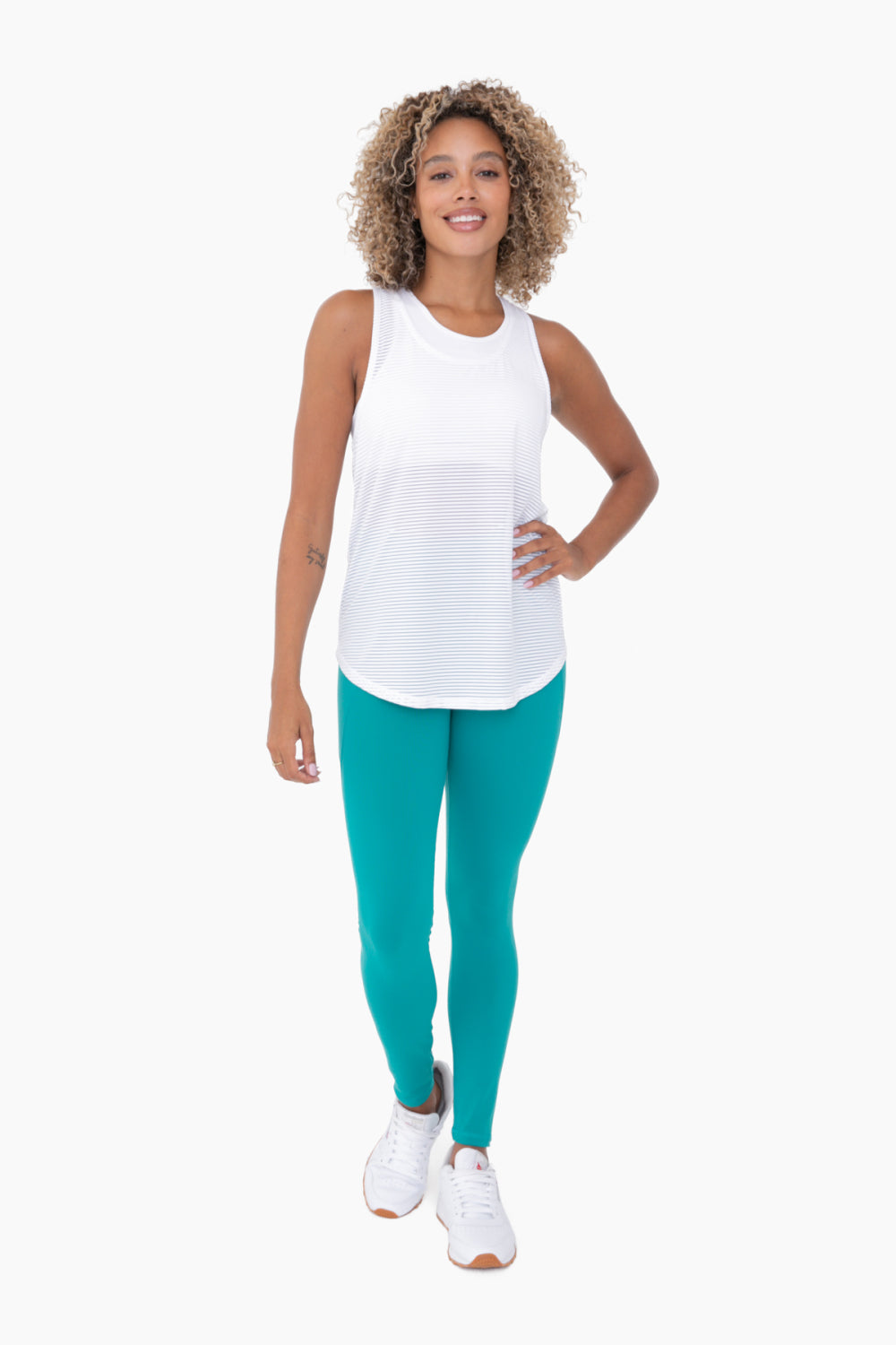 Teal Freedom Tapered High-Waist Leggings
