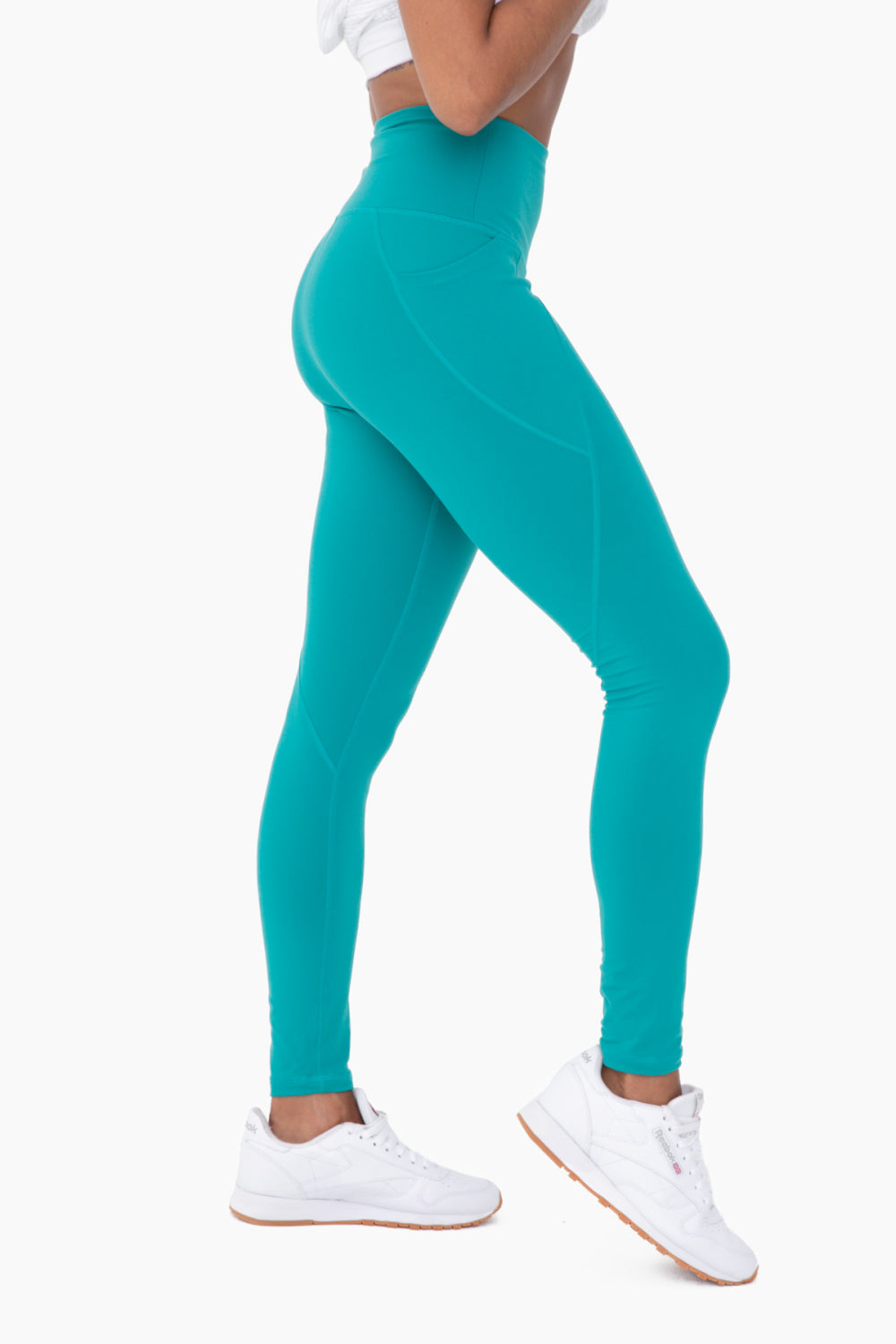 Teal Freedom Tapered High-Waist Leggings
