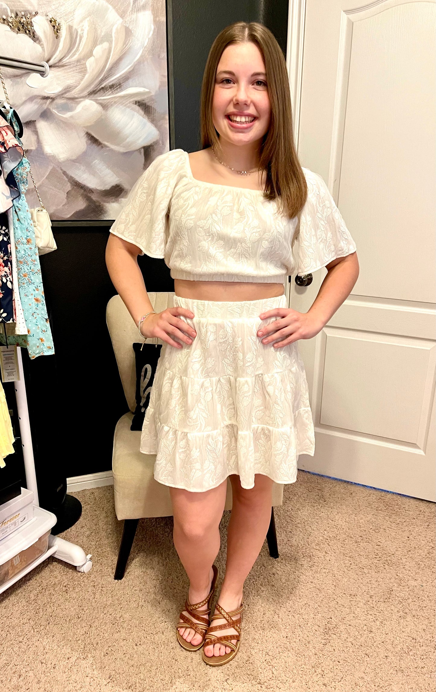 Blossom Whisper Two-Piece Set