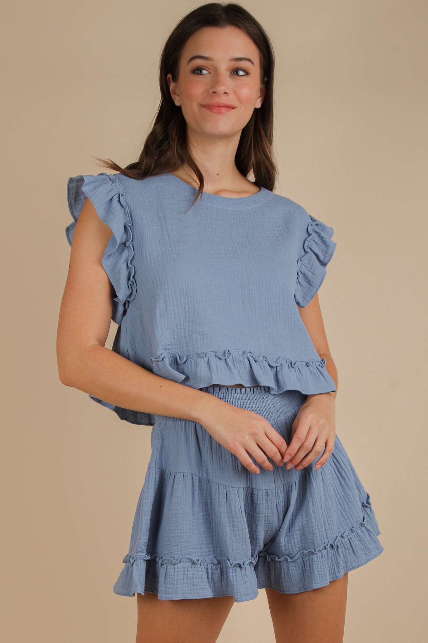 Seaside Breeze Ruffle Set