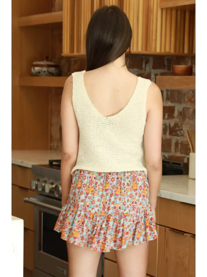 Wildflower Boots Skort