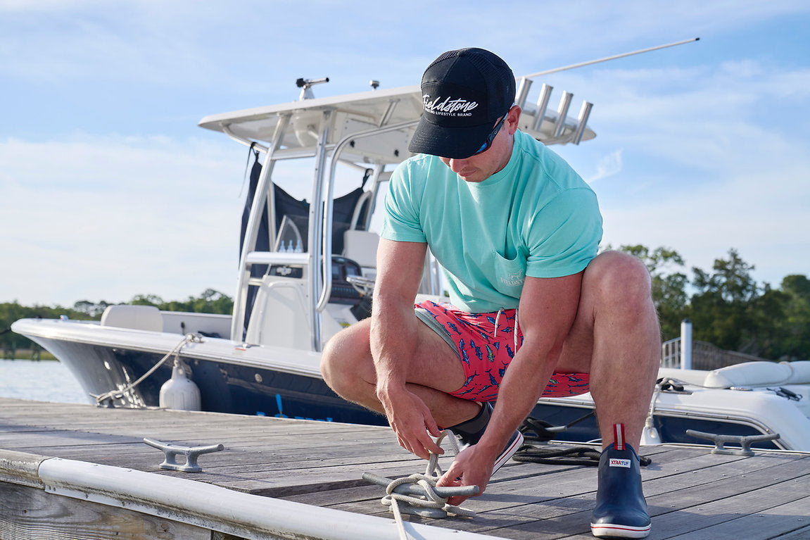 Saltwater Fish Swim Trunks - Youth & Toddler