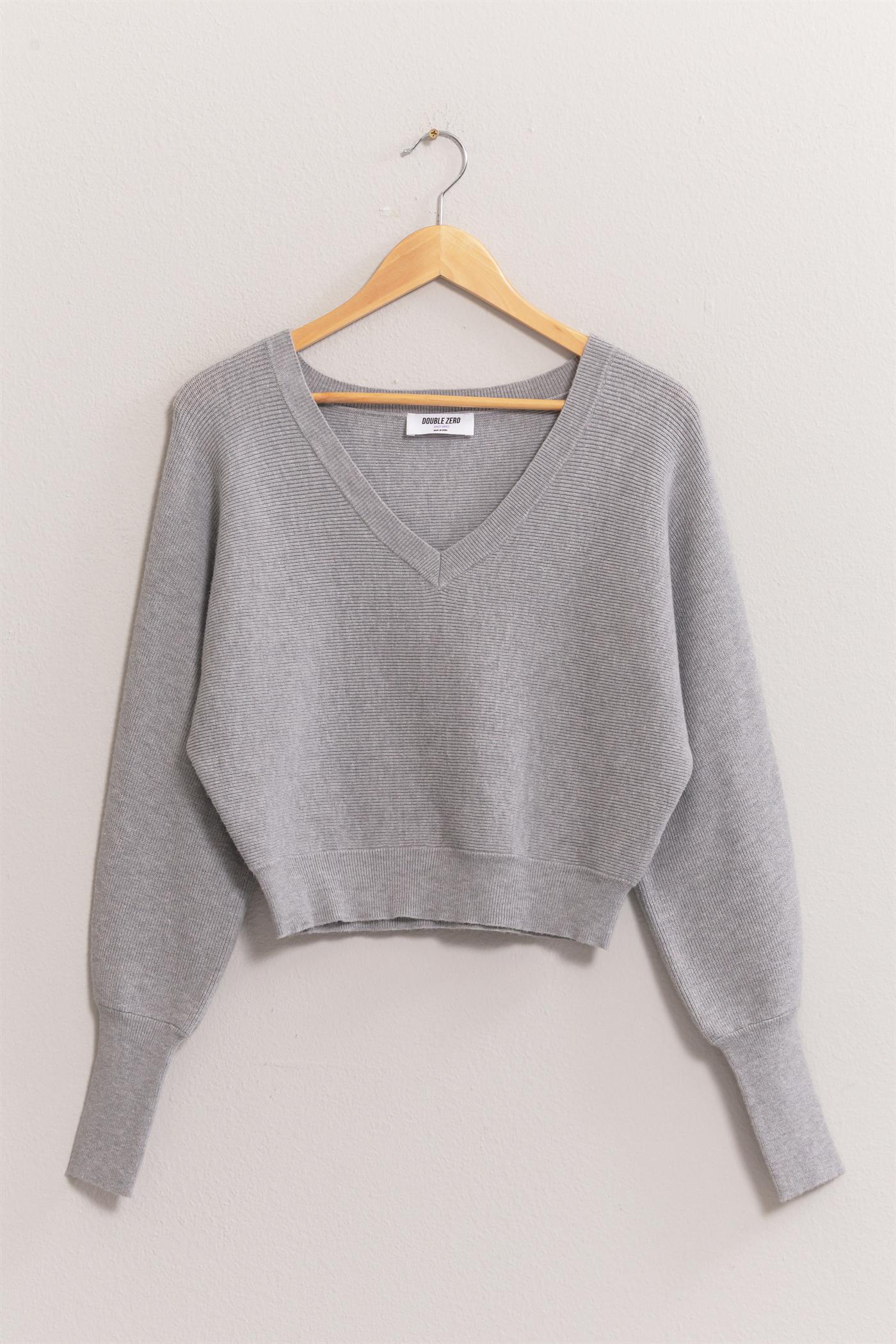 Effortless Charm V-Neck Sweater