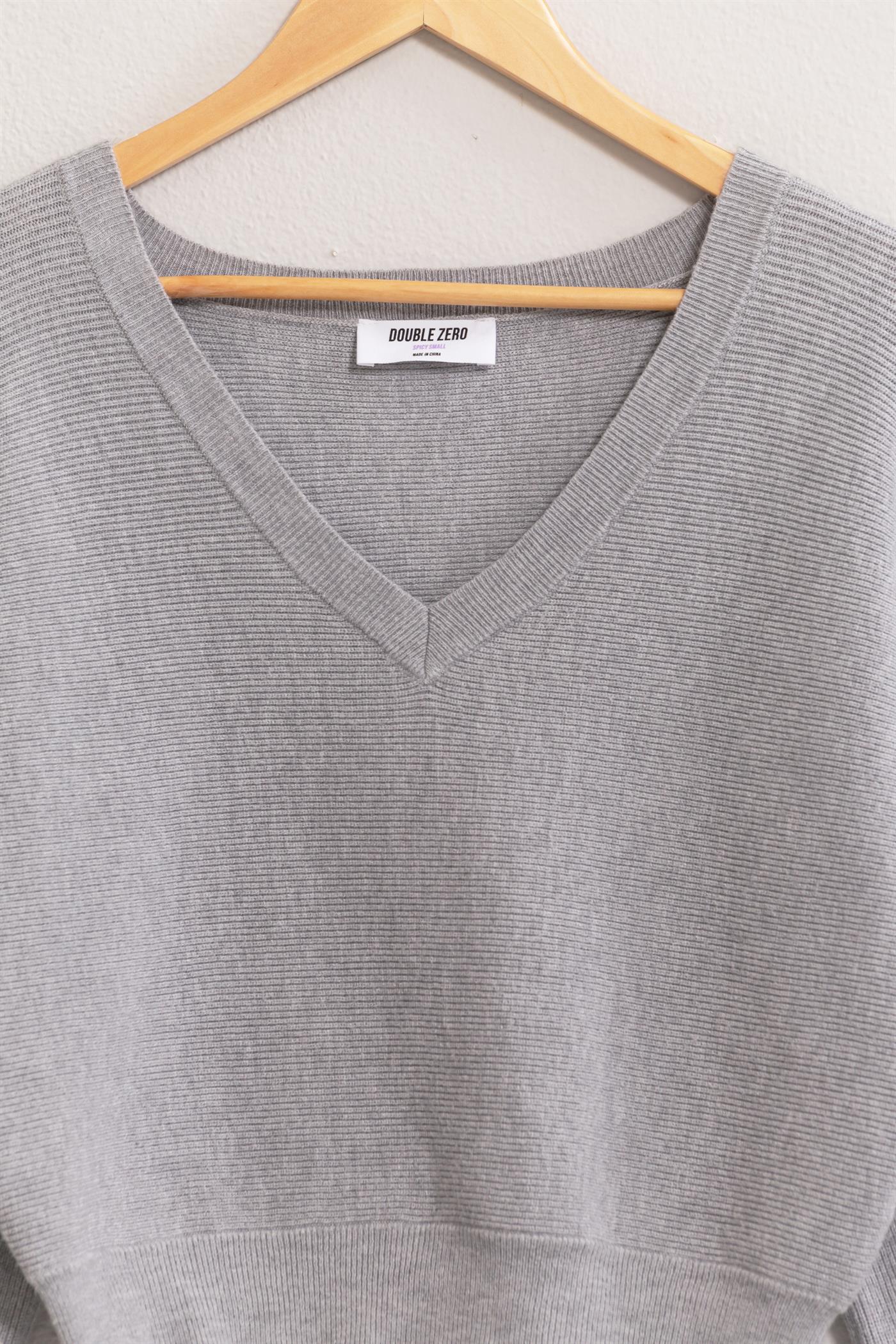 Effortless Charm V-Neck Sweater